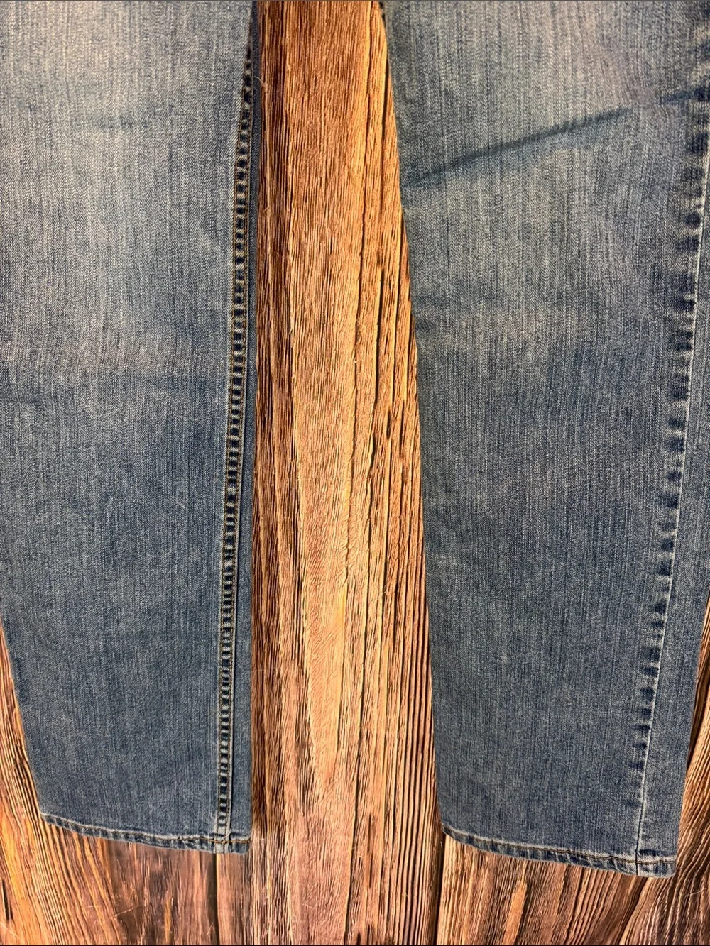 Classic Straight-Leg Blue Jeans